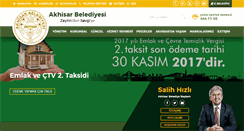 Desktop Screenshot of akhisar.bel.tr